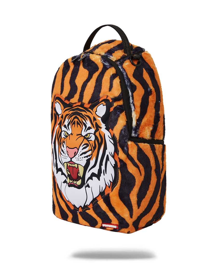 SPRAYGROUND® BACKPACK TIGER COZY VELOUR FUR BACKPACK