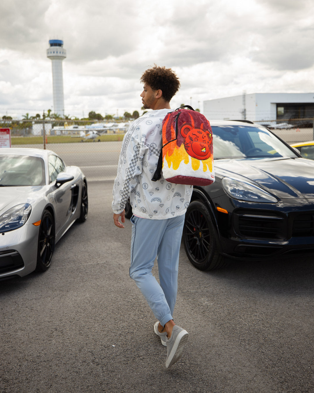 SPRAYGROUND® BACKPACK DIABLO COZY VELOUR FUR BACKPACK