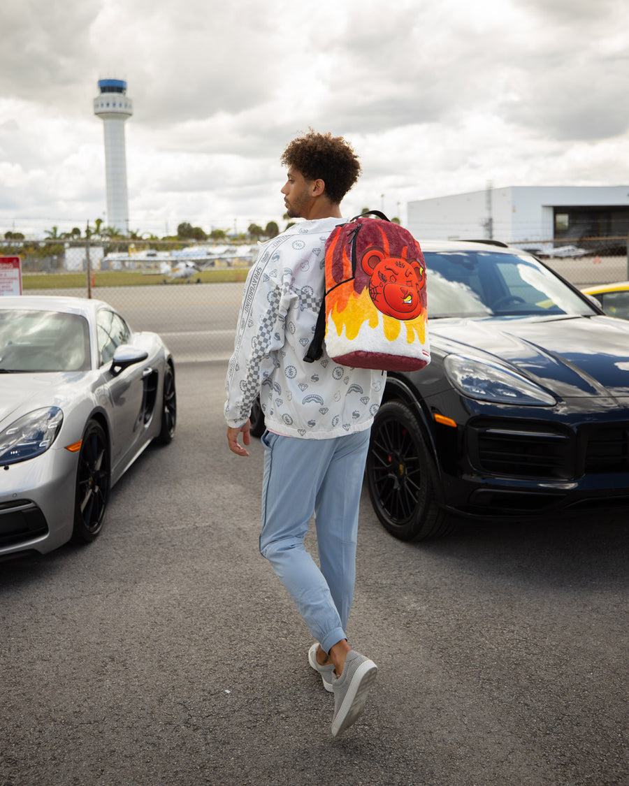 SPRAYGROUND® BACKPACK DIABLO COZY VELOUR FUR BACKPACK