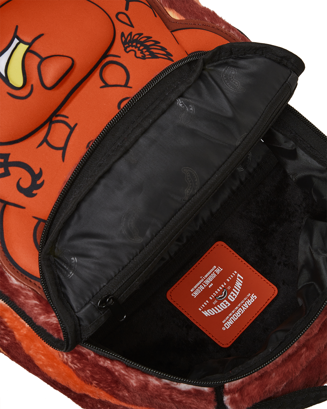 SPRAYGROUND® BACKPACK DIABLO COZY VELOUR FUR BACKPACK