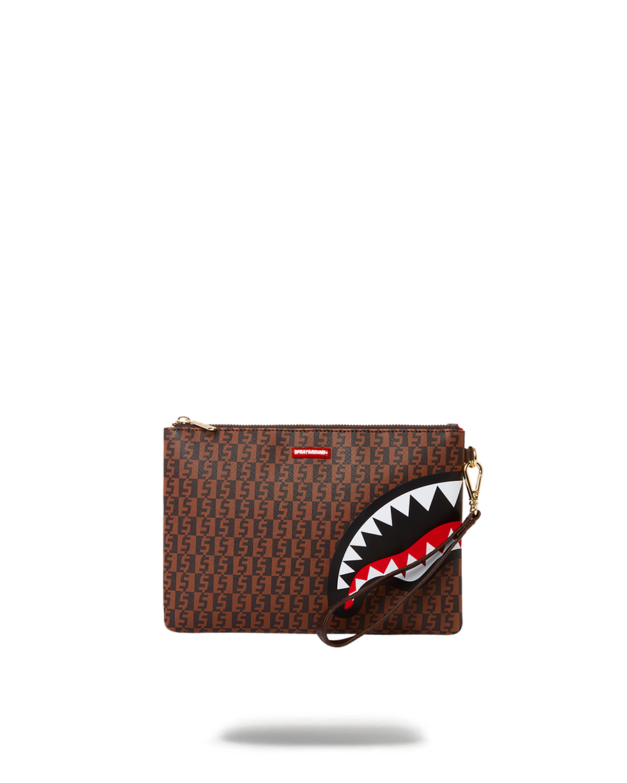 SPRAYGROUND® POUCHETTE CASHIN CHECKS CROSSOVER CLUTCH