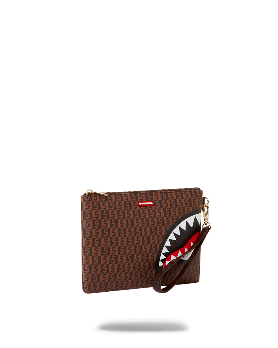 SPRAYGROUND® POUCHETTE CASHIN CHECKS CROSSOVER CLUTCH