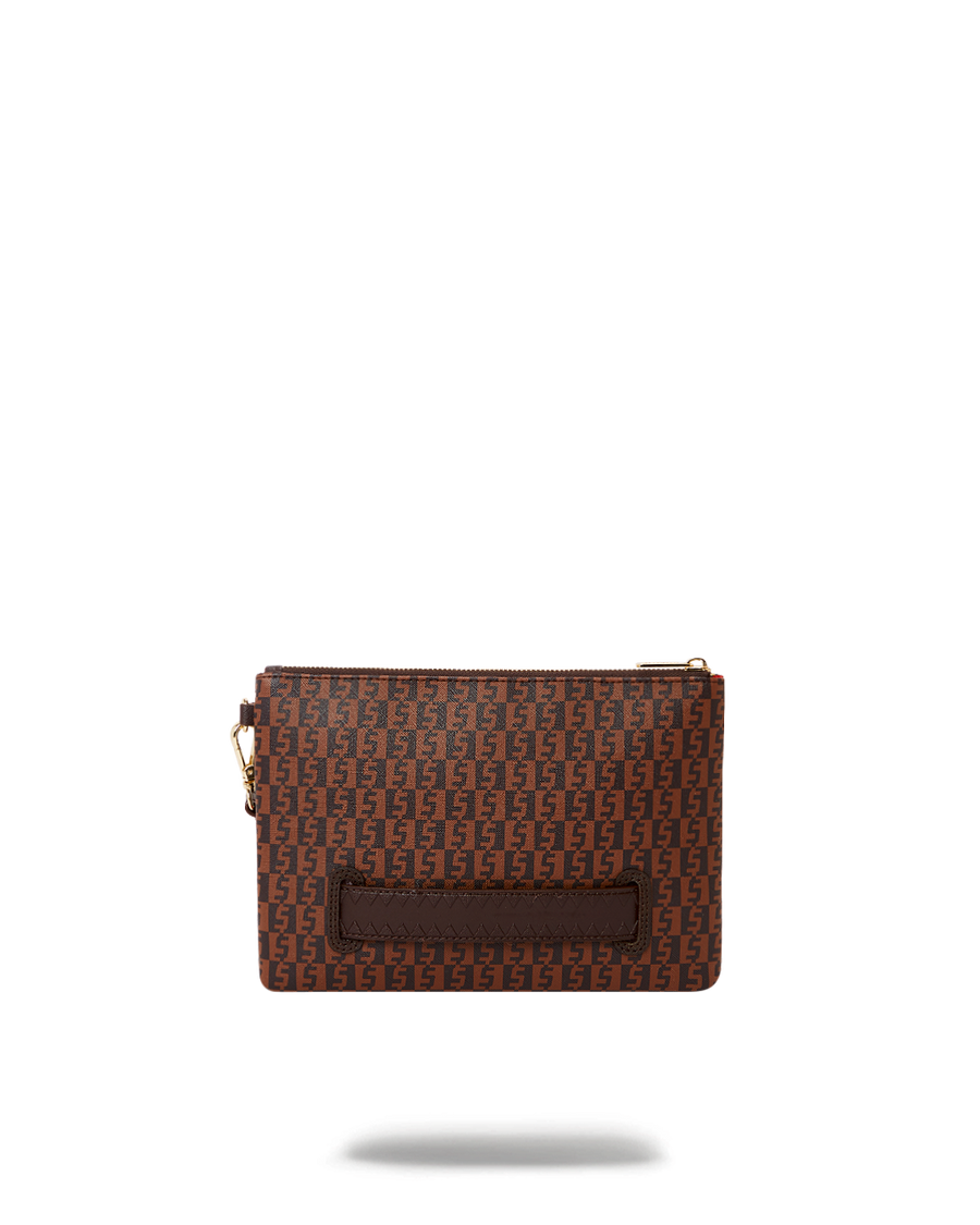 SPRAYGROUND® POUCHETTE CASHIN CHECKS CROSSOVER CLUTCH
