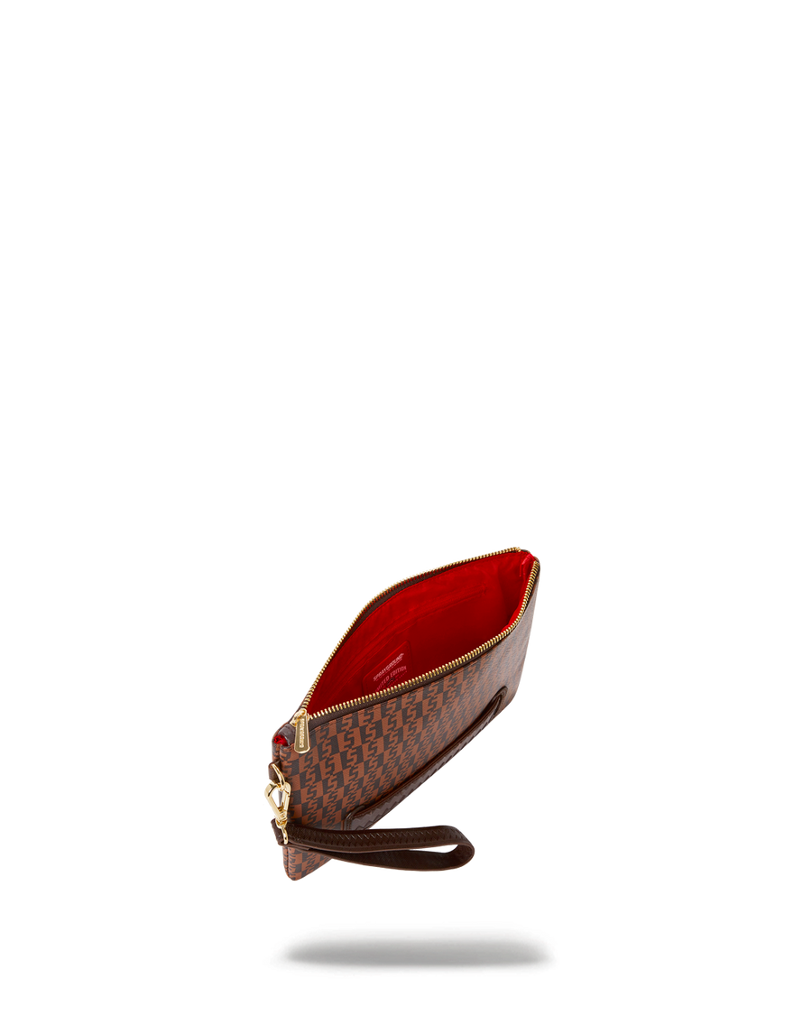 SPRAYGROUND® POUCHETTE CASHIN CHECKS CROSSOVER CLUTCH