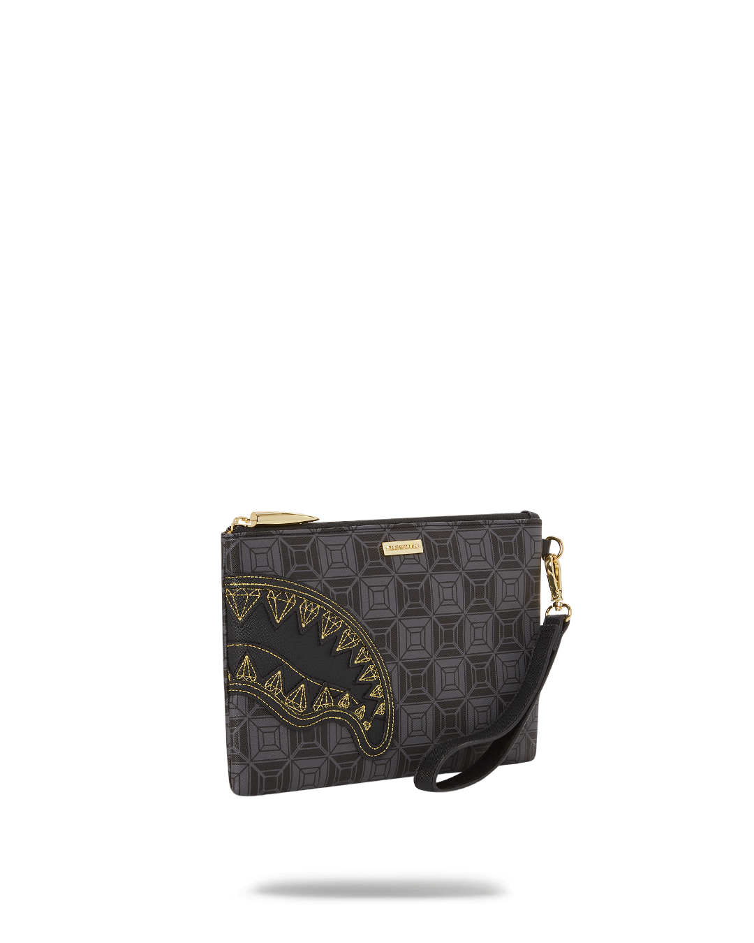 SPRAYGROUND® POUCHETTE OBSIDIAN STUNNER A.i.6 SANDFLOWER COLLAB CROSSOVER CLUTCH