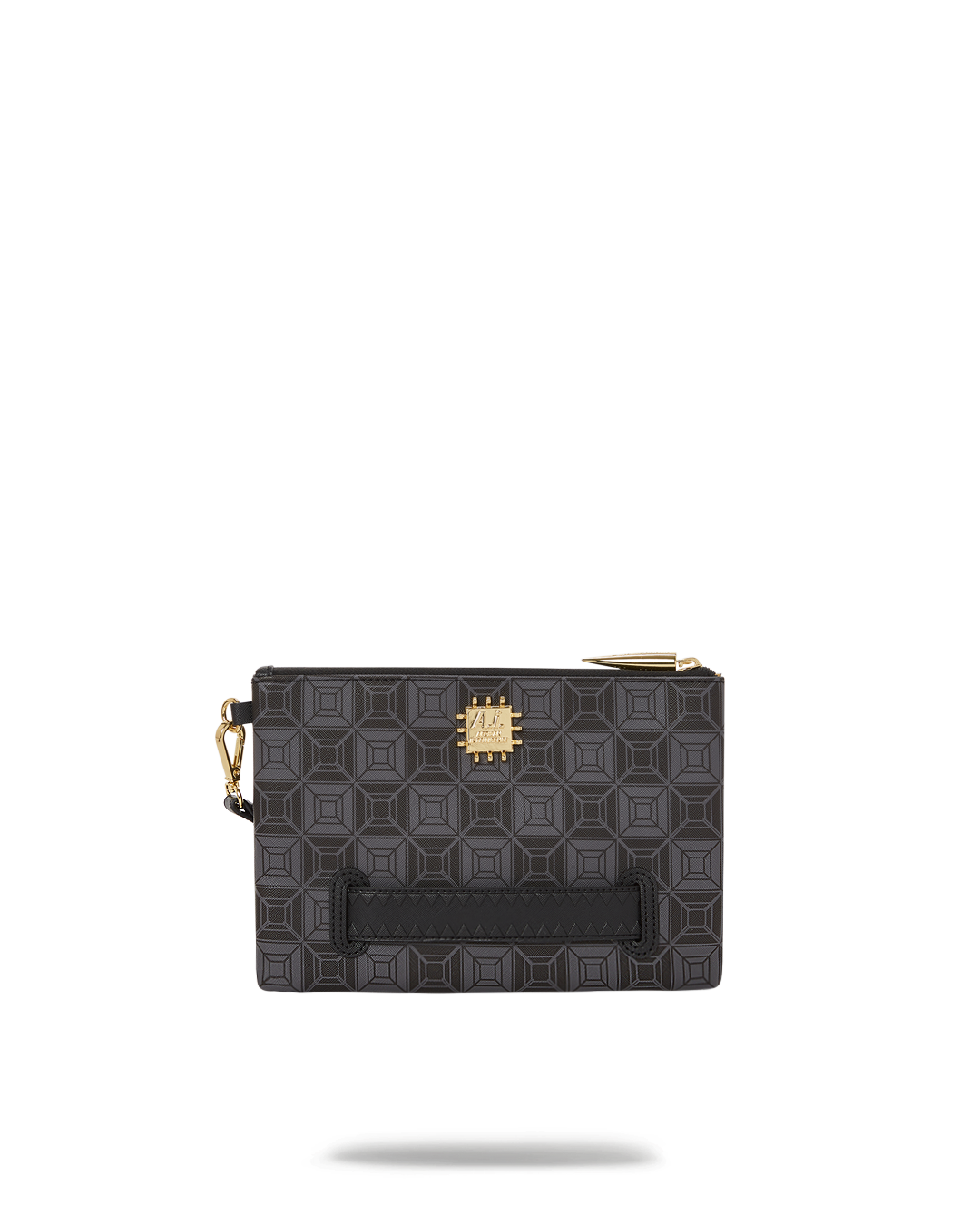 SPRAYGROUND® POUCHETTE OBSIDIAN STUNNER A.i.6 SANDFLOWER COLLAB CROSSOVER CLUTCH