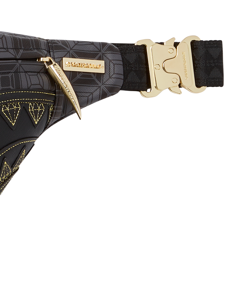 SPRAYGROUND® CROSSBODY OBSIDIAN STUNNER A.i.6 SANDFLOWER COLLAB SAVVY CROSSBODY