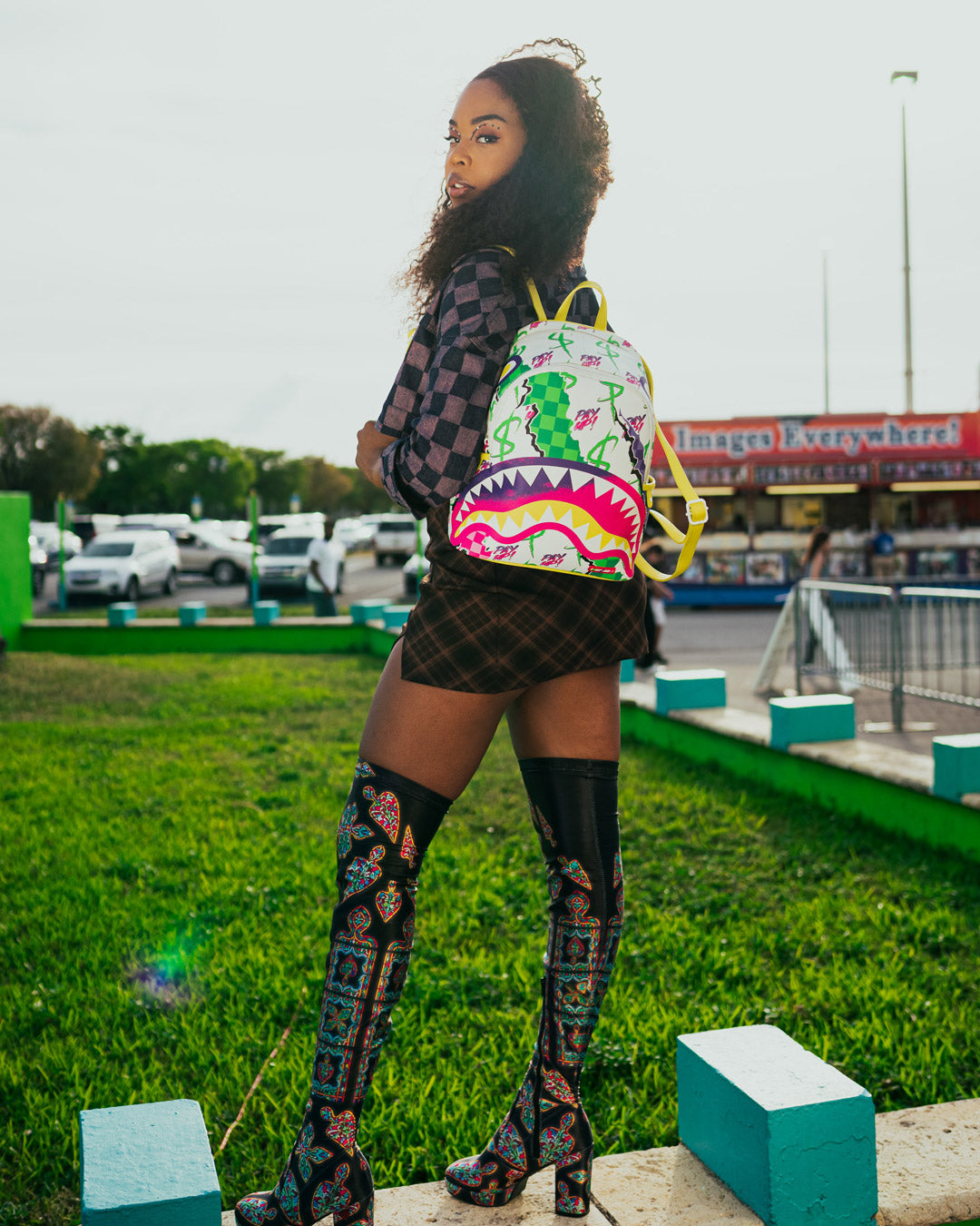 SPRAYGROUND® BACKPACK DREAMY TECHNICOLOR SAVAGE