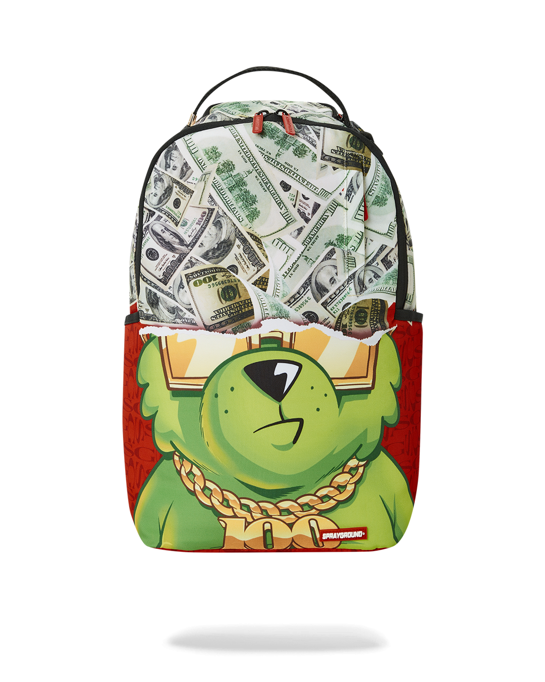 SPRAYGROUND® BACKPACK MONEY BEAR STEADY TRIPPIN BACKPACK