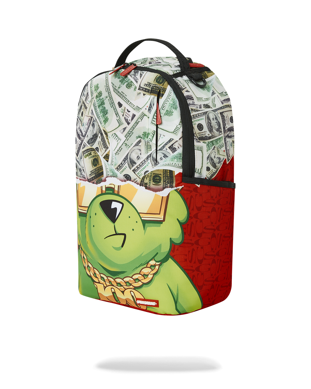 SPRAYGROUND® BACKPACK MONEY BEAR STEADY TRIPPIN BACKPACK