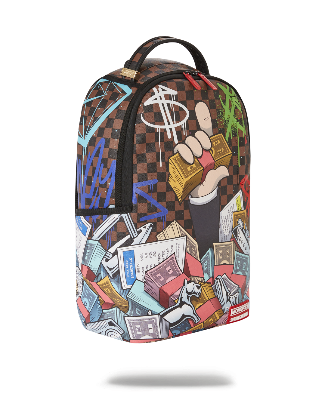 SPRAYGROUND® BACKPACK MONOPOLY CAN NEVER BE TOO RICH (DLXV)