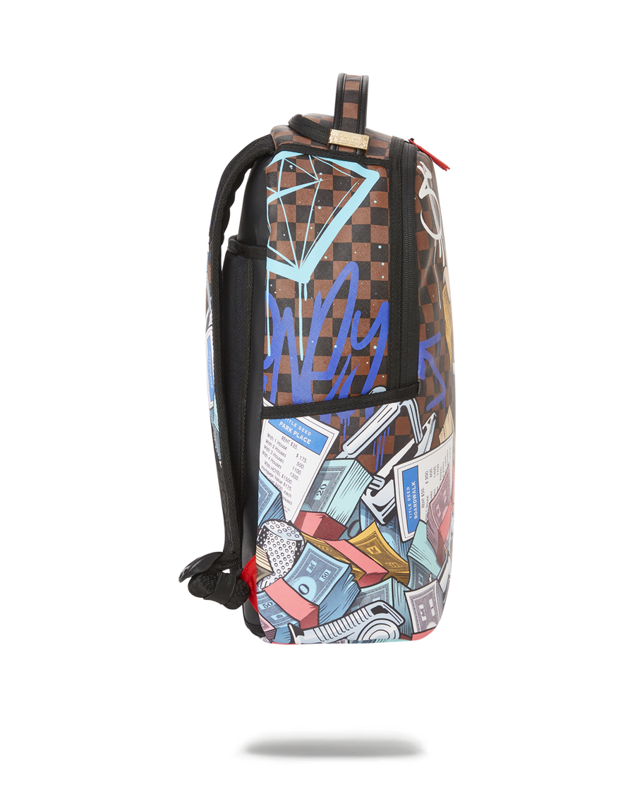 SPRAYGROUND® BACKPACK MONOPOLY CAN NEVER BE TOO RICH (DLXV)