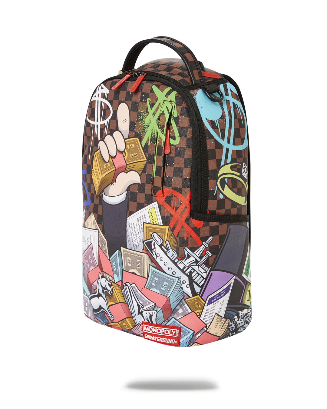 SPRAYGROUND® BACKPACK MONOPOLY CAN NEVER BE TOO RICH (DLXV)