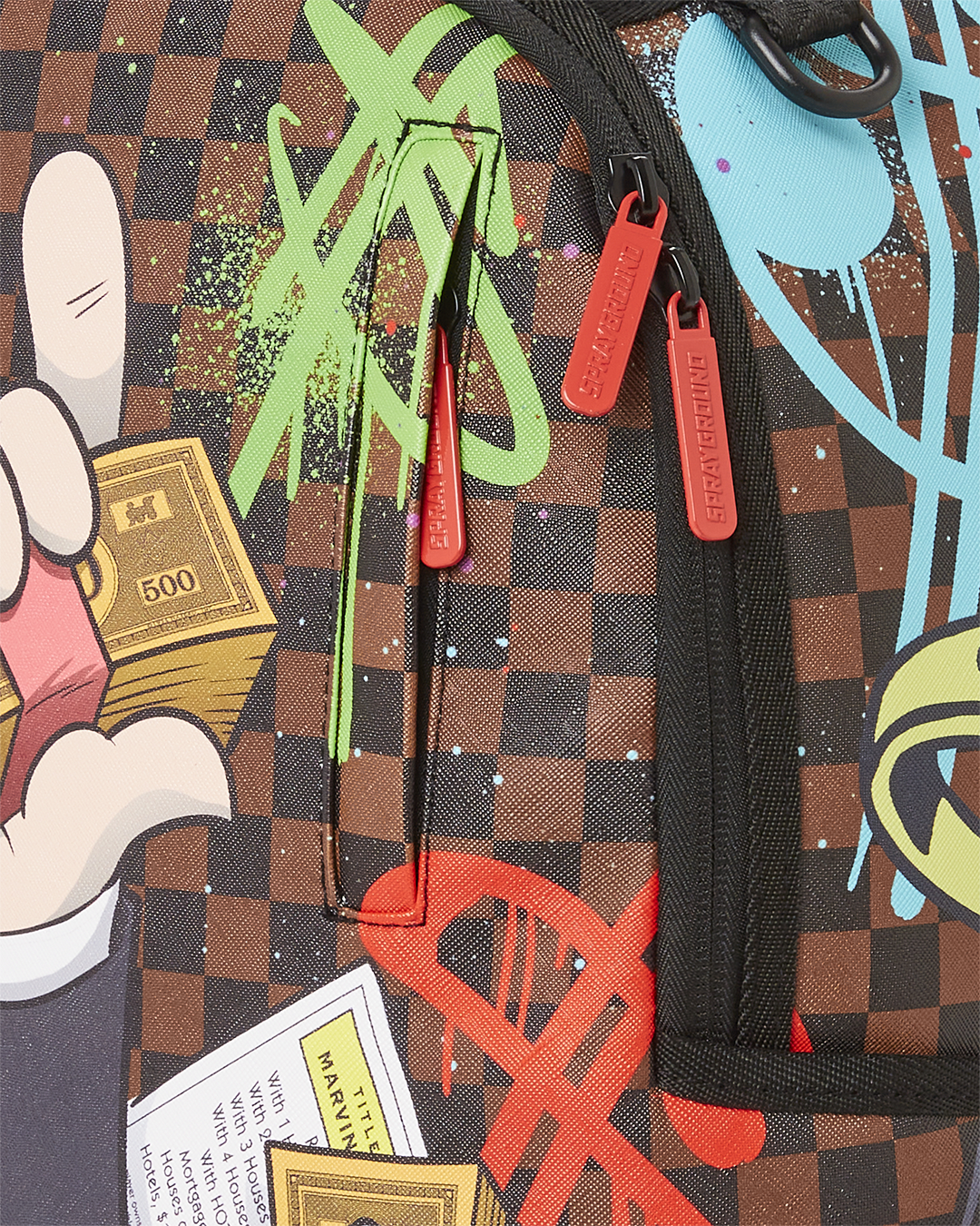 SPRAYGROUND® BACKPACK MONOPOLY CAN NEVER BE TOO RICH (DLXV)