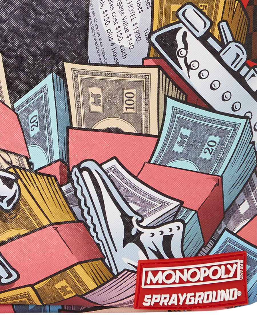 SPRAYGROUND® BACKPACK MONOPOLY CAN NEVER BE TOO RICH (DLXV)