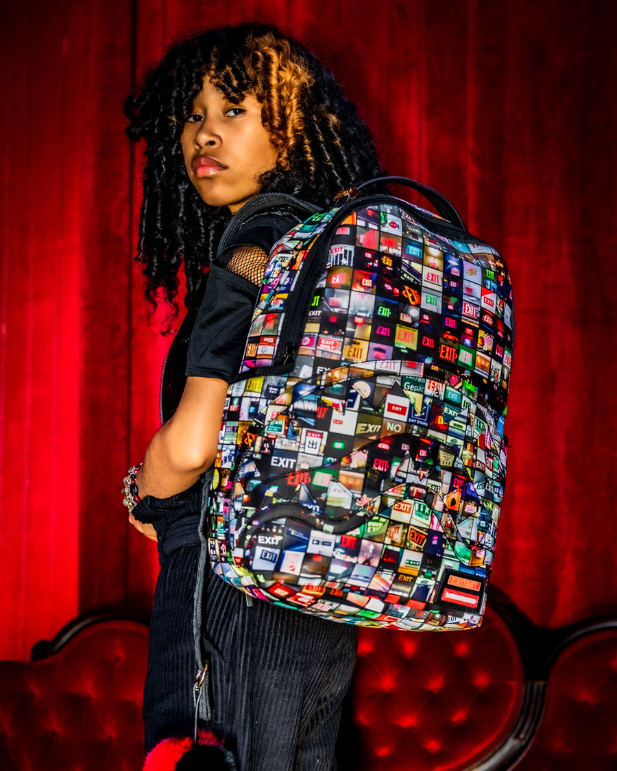 SPRAYGROUND® BACKPACK EXIT ART COLLAB BACKPACK (DLXV)