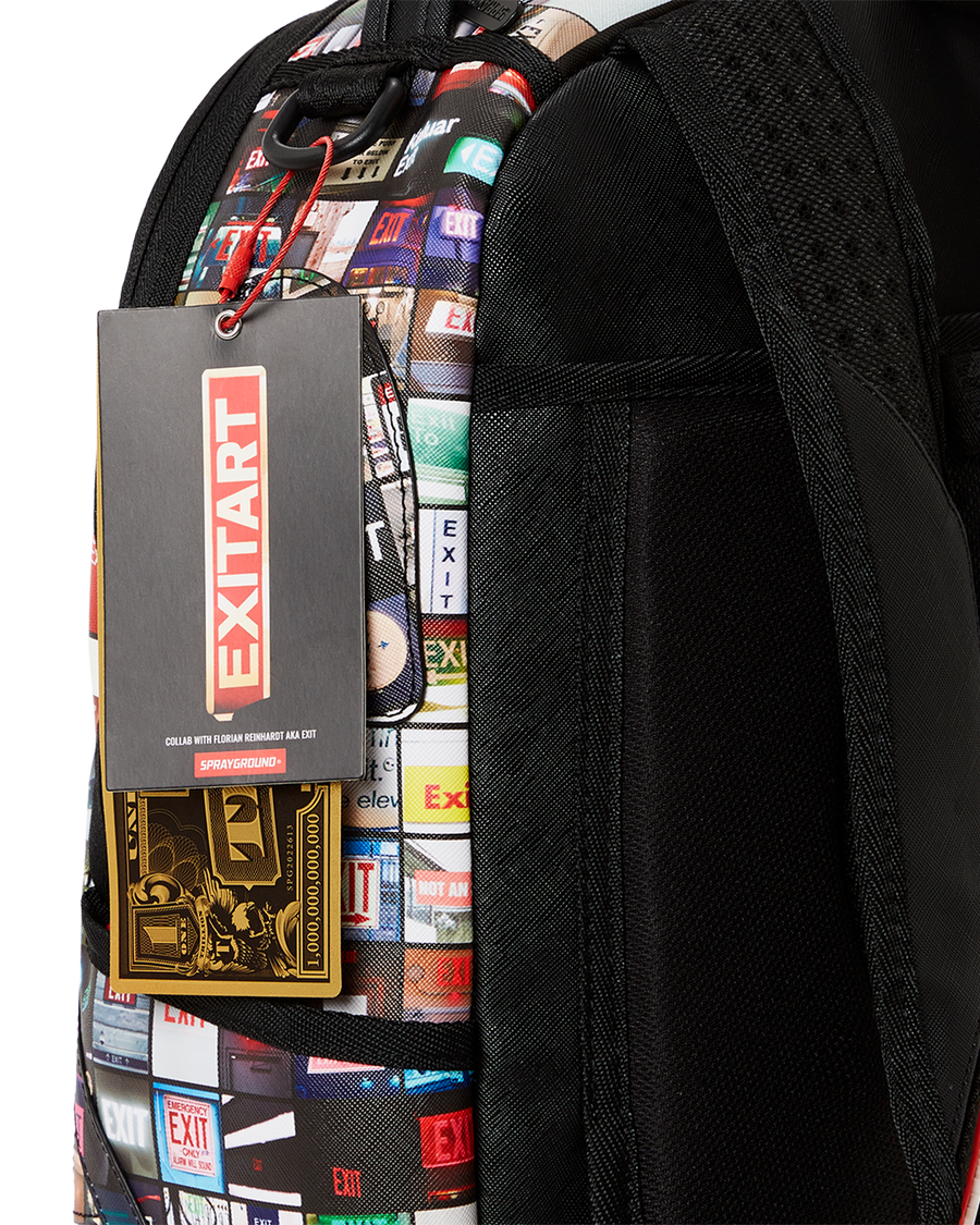 SPRAYGROUND® BACKPACK EXIT ART COLLAB BACKPACK (DLXV)