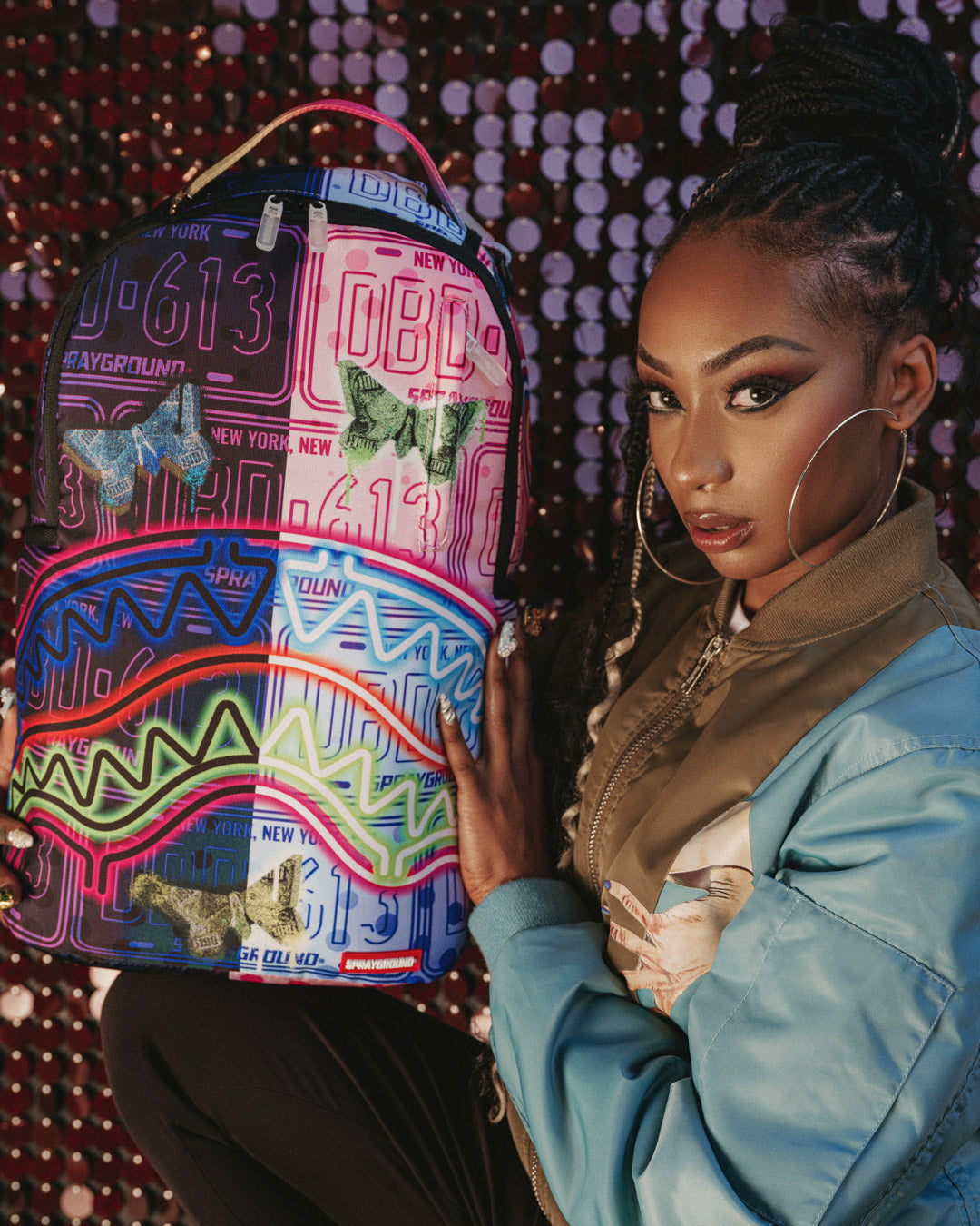 SPRAYGROUND® BACKPACK NEON BUTTERFLY BACKPACK