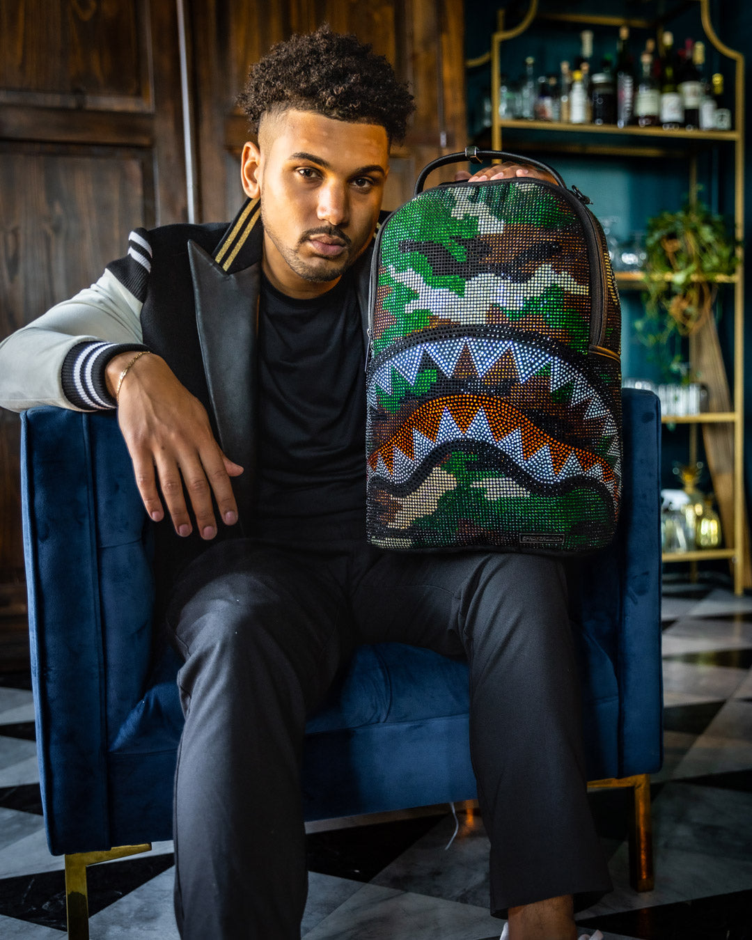 SPRAYGROUND® BACKPACK TRINITY CAMO BACKPACK (DLXV)