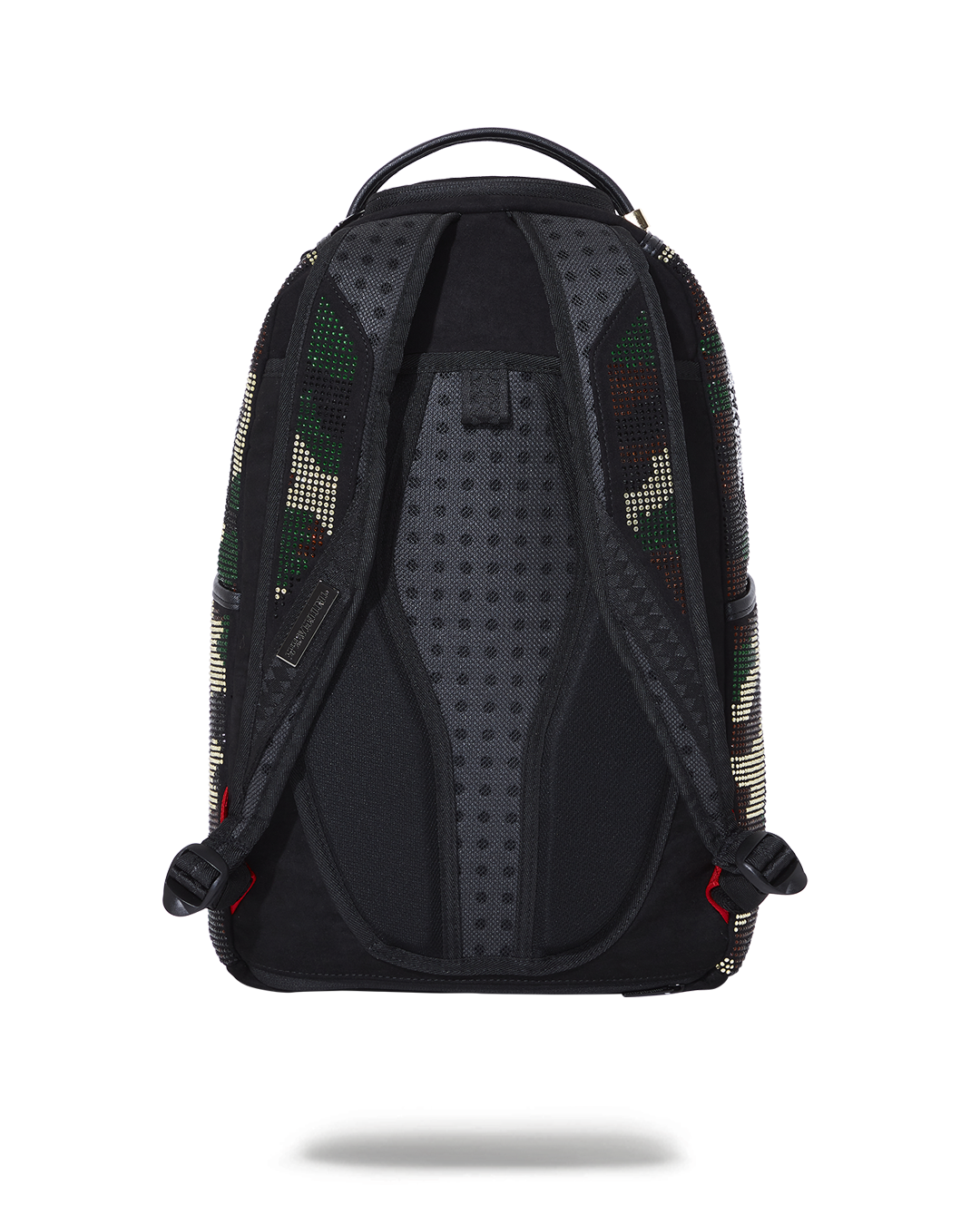 SprayGround Men Trinity Inverted Reality Backpack (Rainbow Camo)