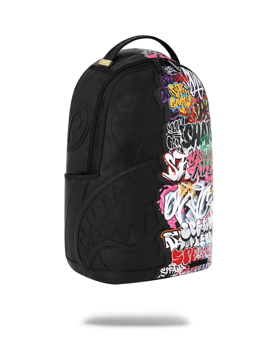 Sprayground half graffiti backpack Clearance