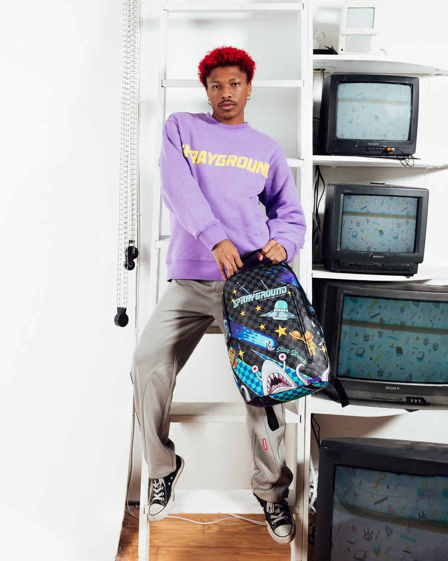 SPRAYGROUND® BACKPACK WTF ALIEN INVASION BACKPACK (DLXV)