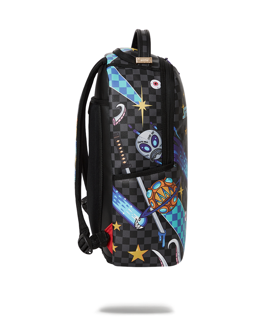 SPRAYGROUND® BACKPACK WTF ALIEN INVASION BACKPACK (DLXV)