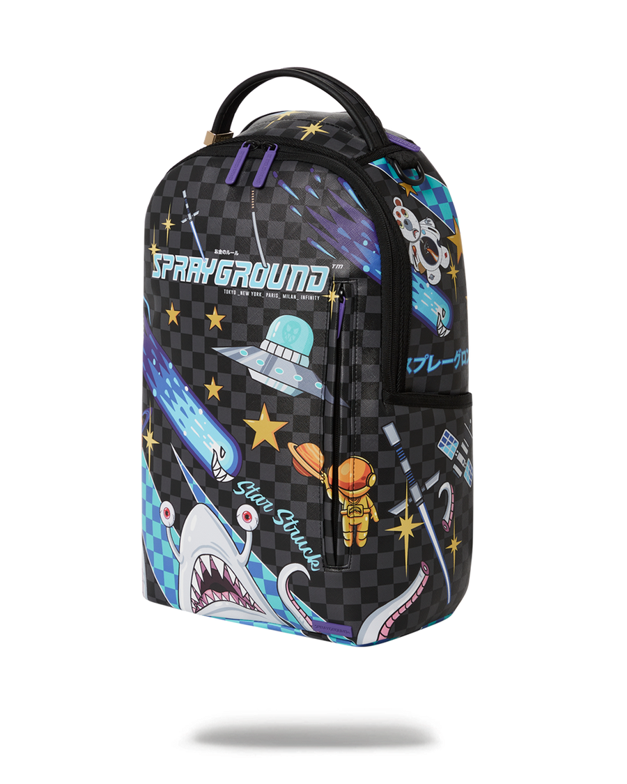 SPRAYGROUND® BACKPACK WTF ALIEN INVASION BACKPACK (DLXV)
