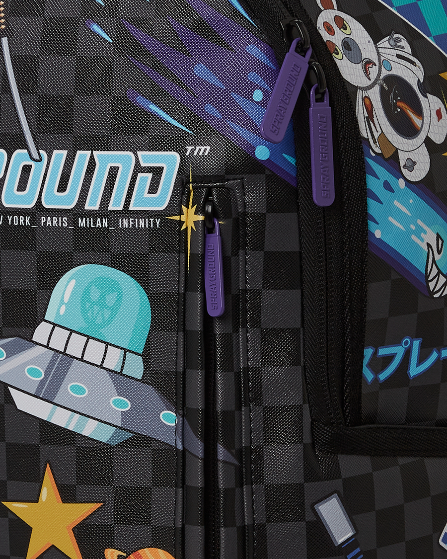 SPRAYGROUND® BACKPACK WTF ALIEN INVASION BACKPACK (DLXV)