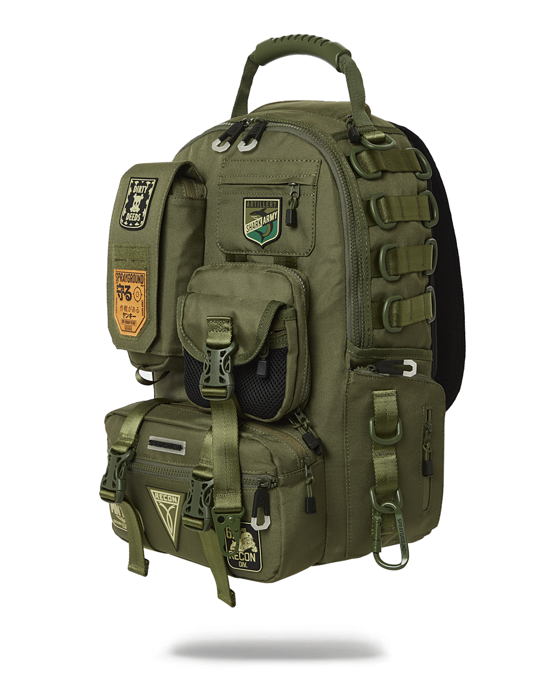 Sprayground Backpack Special Ops Gray Check