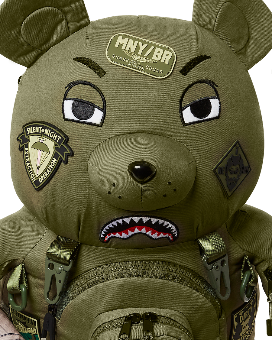 SPRAYGROUND® BACKPACK SPECIAL OPS FULL THROTTLE MONEYBEAR TEDDYBEAR BACKPACK