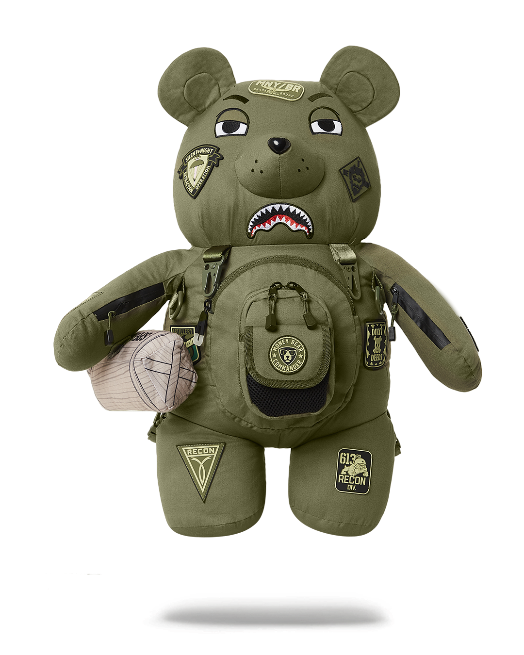 SPRAYGROUND® BACKPACK SPECIAL OPS FULL THROTTLE MONEYBEAR TEDDYBEAR BACKPACK