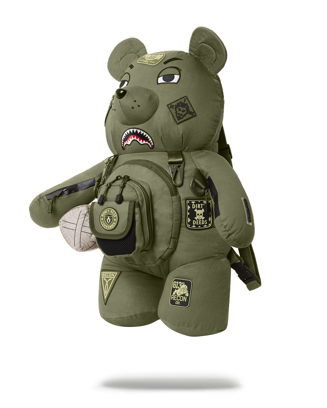 SPRAYGROUND® BACKPACK SPECIAL OPS FULL THROTTLE MONEYBEAR TEDDYBEAR BACKPACK