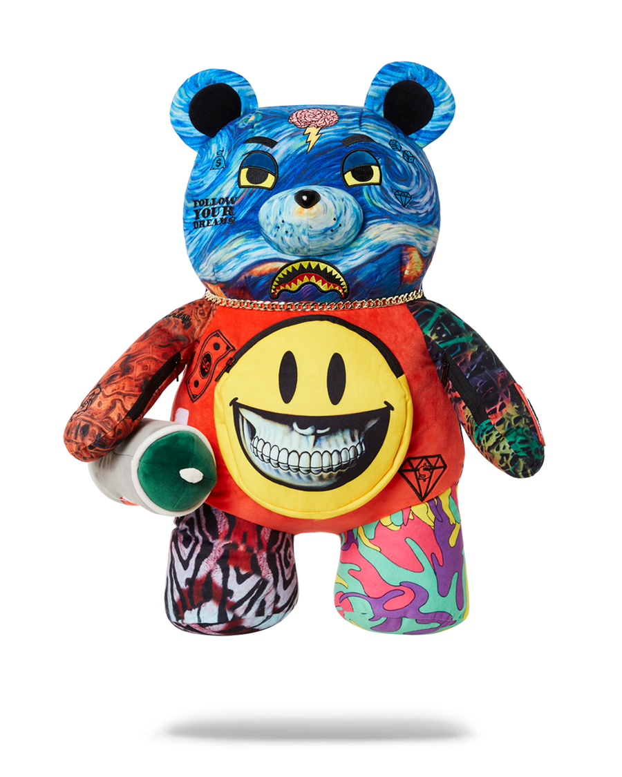 SPRAYGROUND® BACKPACK VILLAIN MONEY BEAR TEDDYBEAR RON ENGLISH EDITION BACKPACK