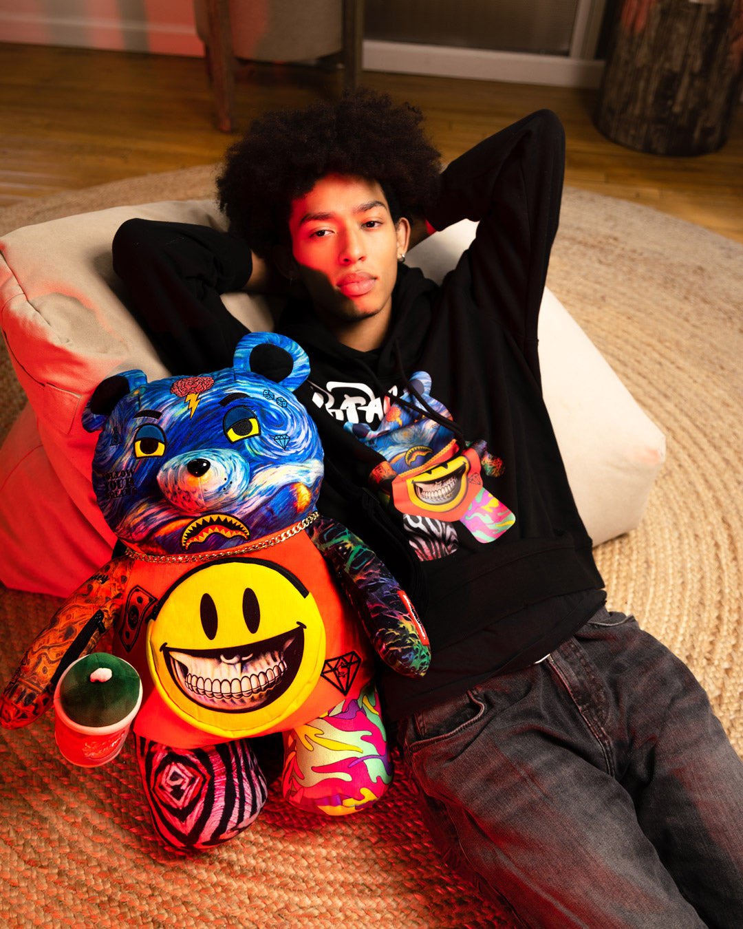 Sprayground villain bear backpack Clearance