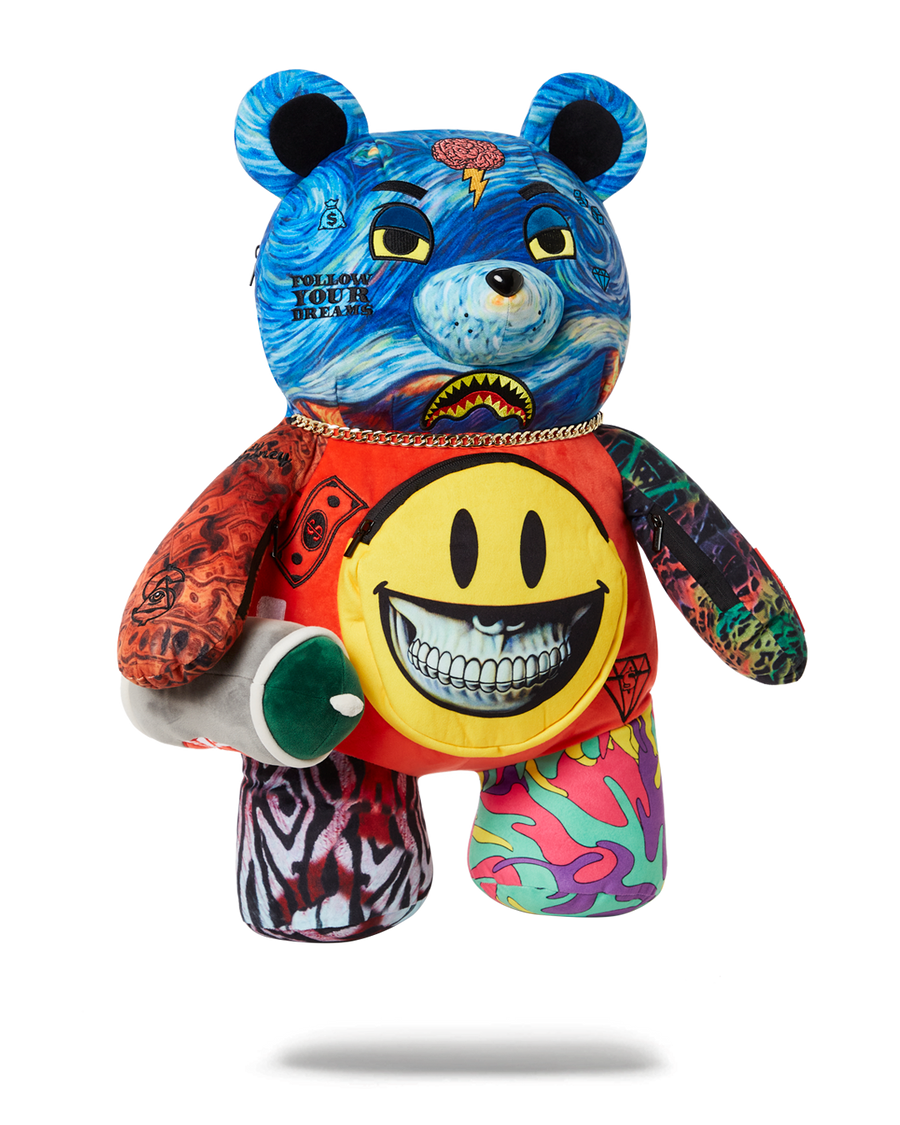 SPRAYGROUND® BACKPACK VILLAIN MONEY BEAR TEDDYBEAR RON ENGLISH EDITION BACKPACK