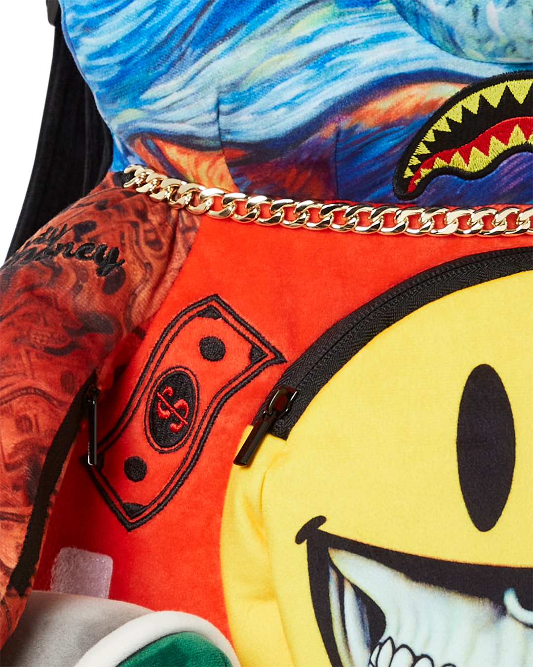 SPRAYGROUND® BACKPACK VILLAIN MONEY BEAR TEDDYBEAR RON ENGLISH EDITION BACKPACK