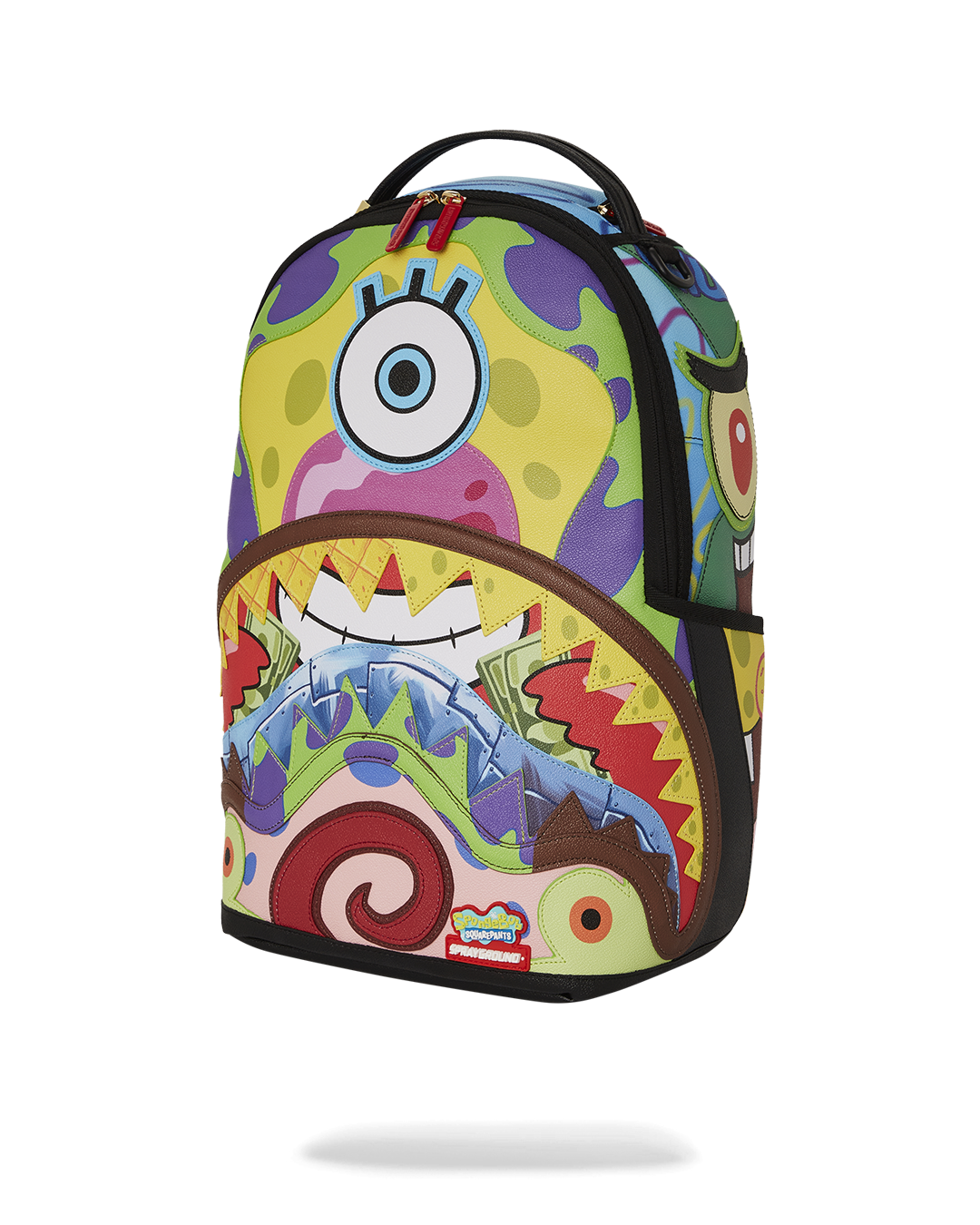 Shop Sprayground SpongeBob Split Backpack 910B3505NSZ multi