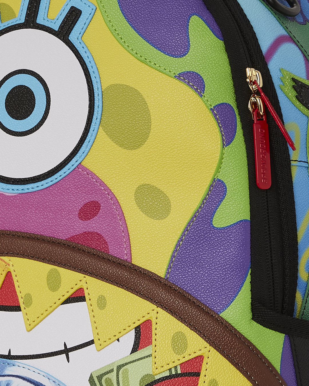 Shop Sprayground SpongeBob Split Backpack 910B3505NSZ multi