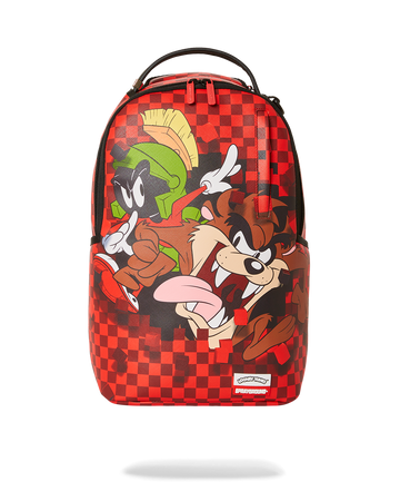 SPRAYGROUND® BACKPACK LOONEY TUNES TAZ MARVIN BUST OUT BACKPACK (DLXV)