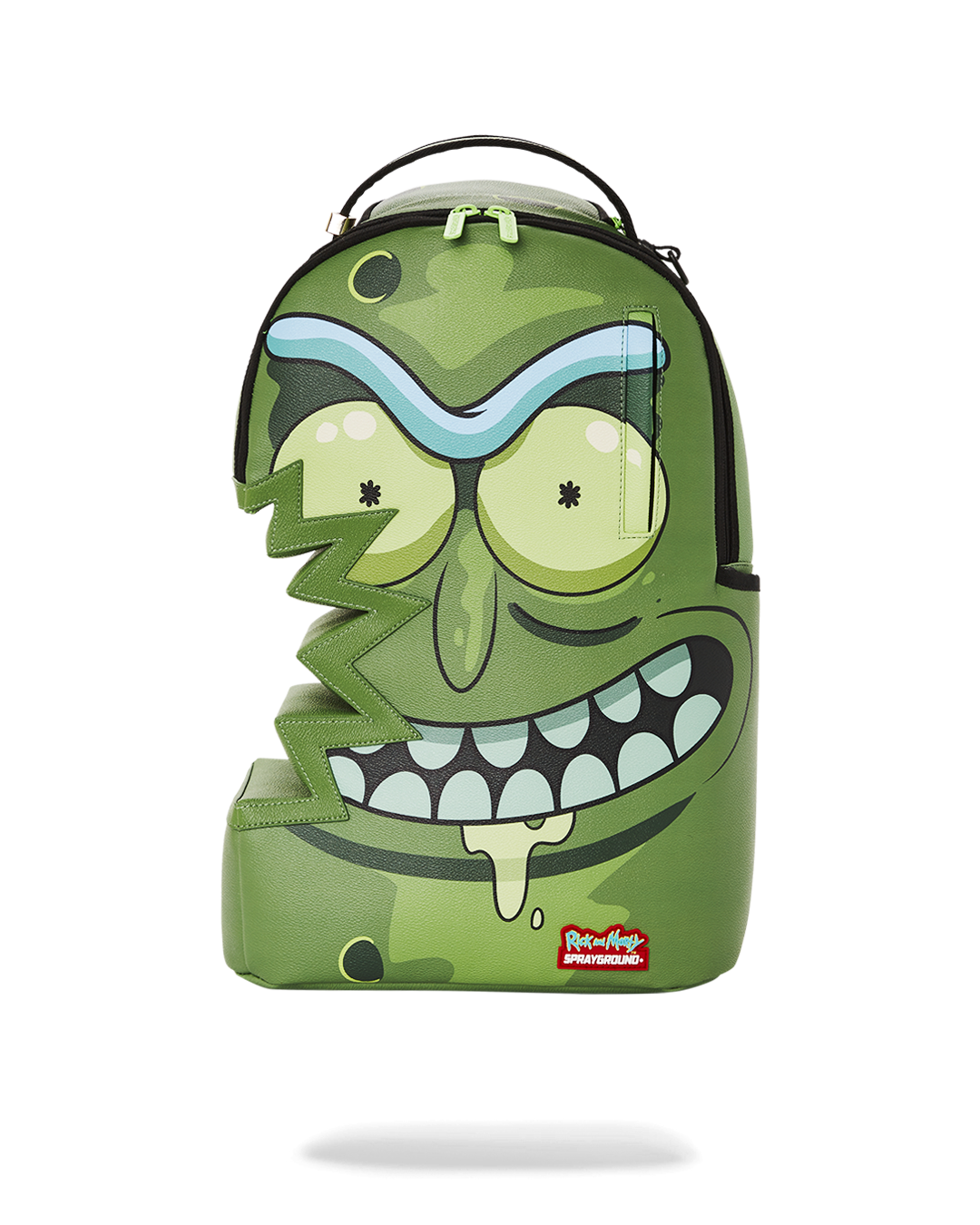 SPRAYGROUND® BACKPACK RICK & MORTY PICKLE SHARKBITE BACKPACK (DLXV)