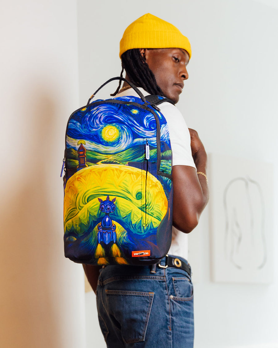 SPRAYGROUND® BACKPACK TRIPPY NIGHTS RABBBIT EDITION RON ENGLISH COLLAB