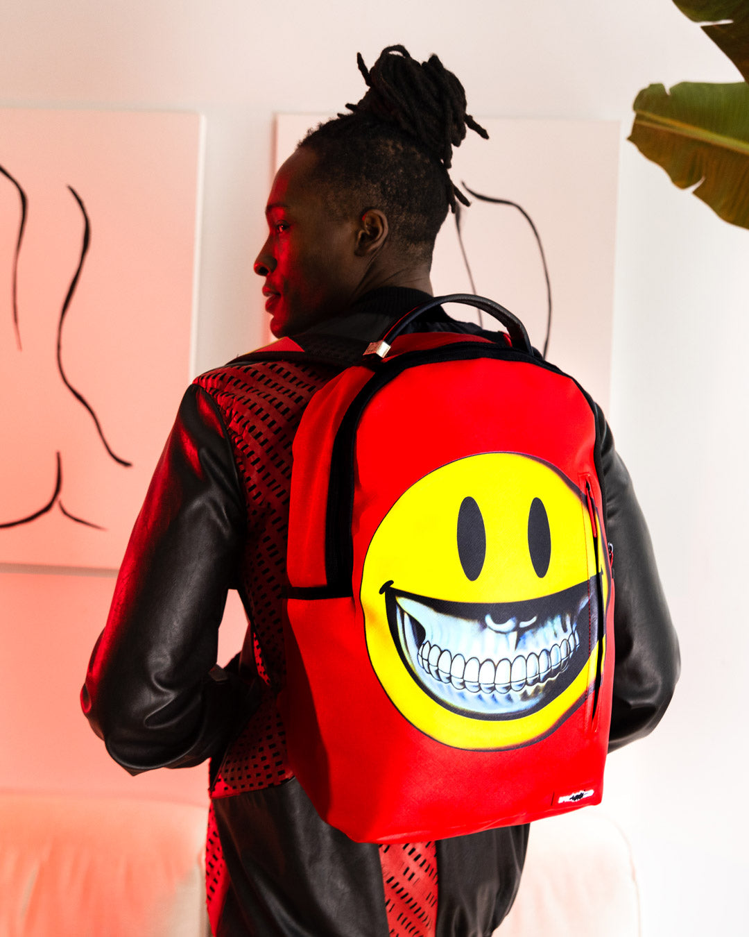 SPRAYGROUND® BACKPACK SMILE BIG GRIN RON ENGLISH COLLAB