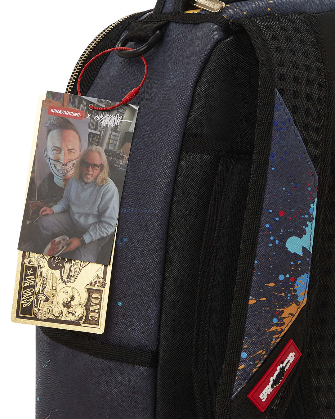 SPRAYGROUND® BACKPACK THE RARE DBD GRIN SHARK PORTRAIT BY RON ENGLISH- SUPER LIMITED EDITION