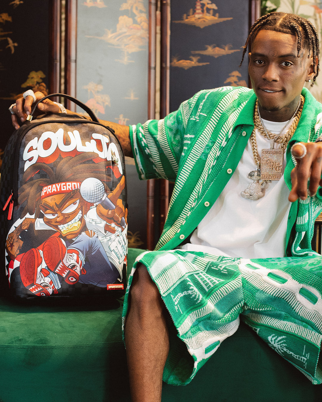 SPRAYGROUND® BACKPACK SOULJA BOY MAKE THE CROWD GO WILD DRACO