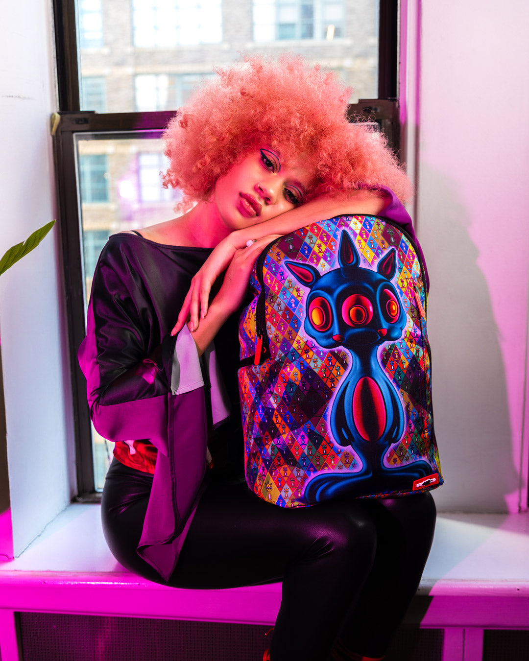 SPRAYGROUND® BACKPACK THE RABBBIT SHARK RON ENGLISH COLLAB