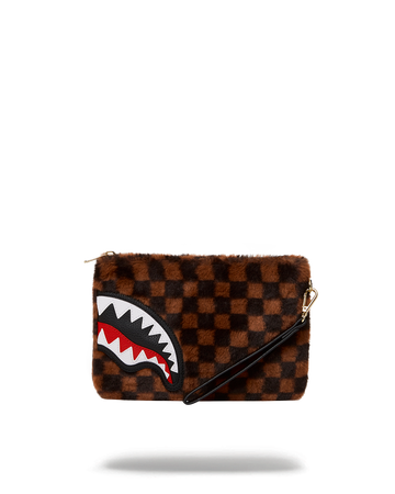 SPRAYGROUND: Fur Sharks in Paris Checkered Backpack – 85 86