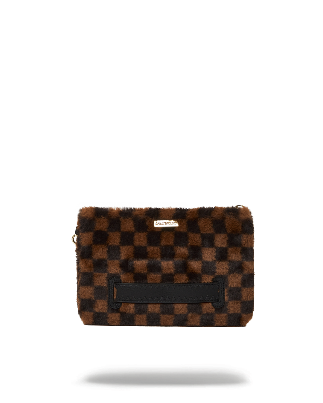 SPRAYGROUND® POUCHETTE FURRR SHARKS IN PARIS CROSSOVER CLUTCH