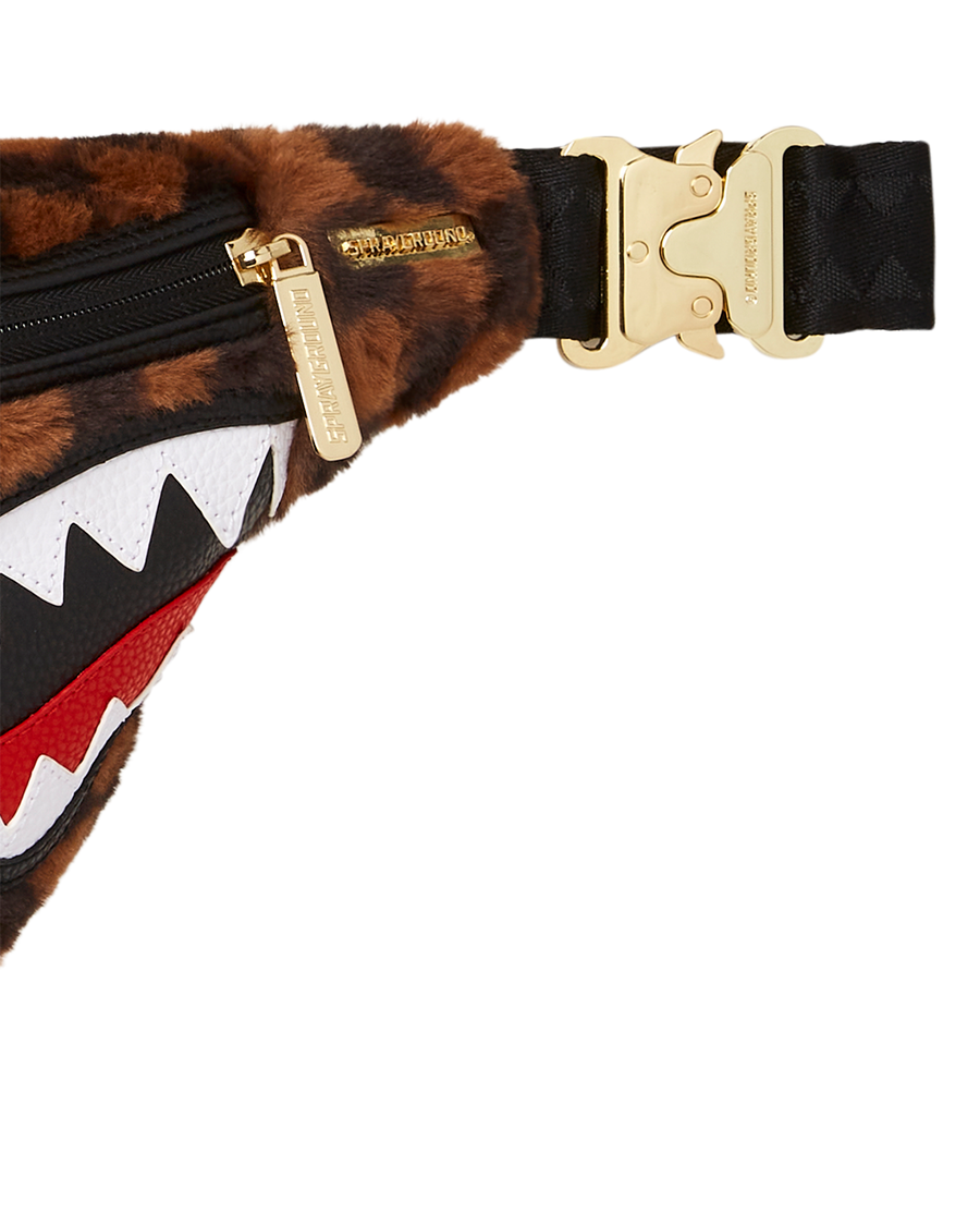 SPRAYGROUND® CROSSBODY FURRR SHARKS IN PARIS SAVVY CROSSBODY