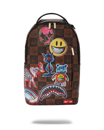 SPRAYGROUND® BACKPACK GLOBAL MOGUL POPAGANDA RON ENGLISH EDITION BACKPACK